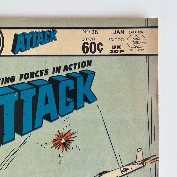 Attack #16 (1979) #38 (1983) Charlton Comics UC Lot of 2 Comic Books - Picture 9 of 13
